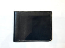 Load image into Gallery viewer, Leather Wallet - Brook Napa NAVY
