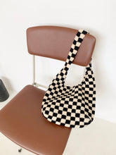 Load image into Gallery viewer, Churi Checkered Tote Bag
