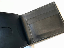 Load image into Gallery viewer, Leather Wallet - Brook Napa NAVY
