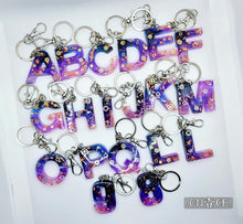 Load image into Gallery viewer, Once Resin Letter KeyChain
