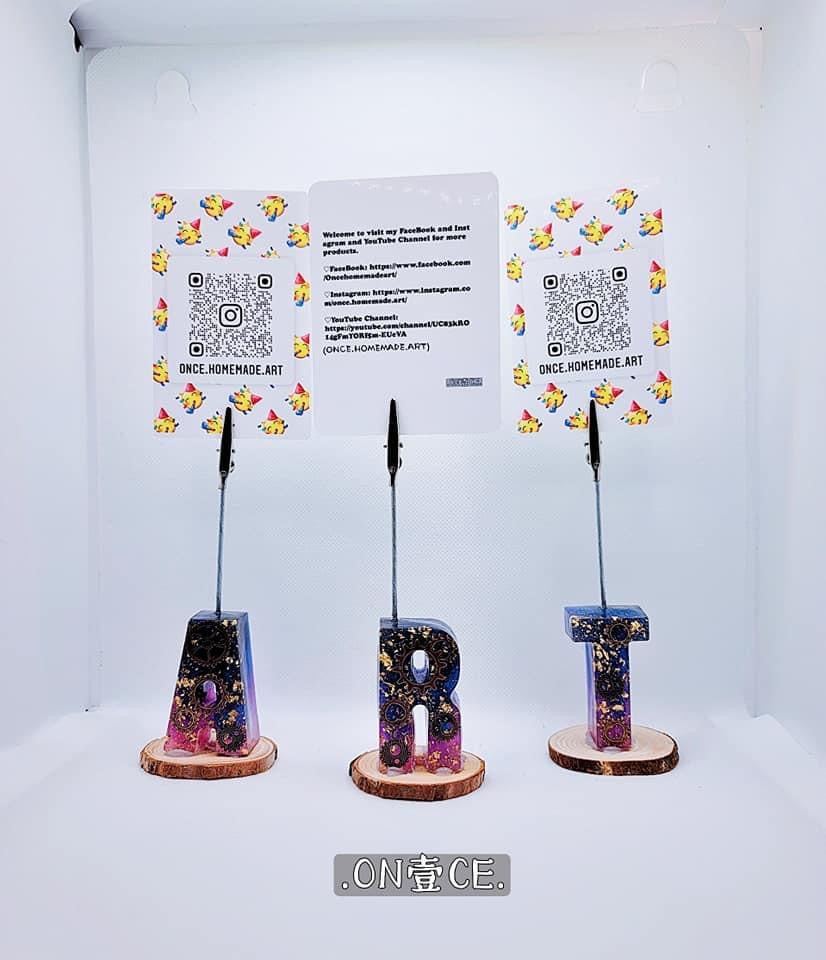 Once Resin Photo Clip