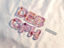 Load image into Gallery viewer, Once Resin Letter
