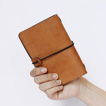 Load image into Gallery viewer, Leather NoteBook With Cover - Tick&amp;Pick
