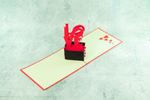 Load image into Gallery viewer, 3D Pop Up - Greeting Card
