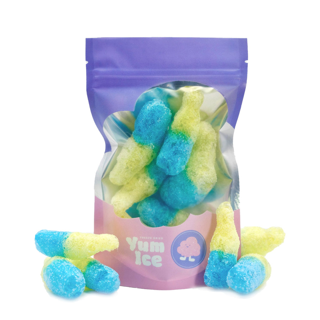 Freeze Dried Sour Raspberry Lemonade Bottles