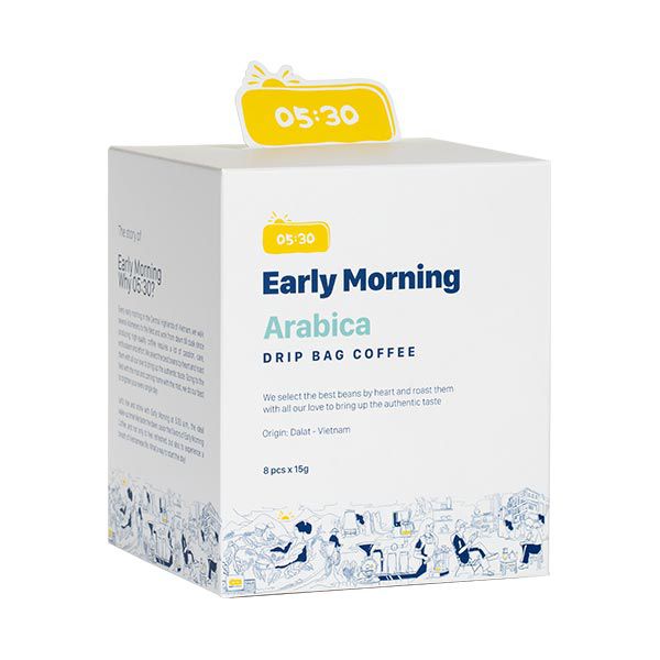 EARLY MORNING drip bag coffee BOX of 8