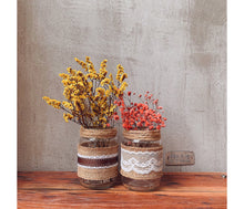 Load image into Gallery viewer, Circular Ribbon Glass Vase
