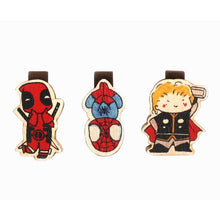 Load image into Gallery viewer, Set 3 Paper Bookmark Thor
