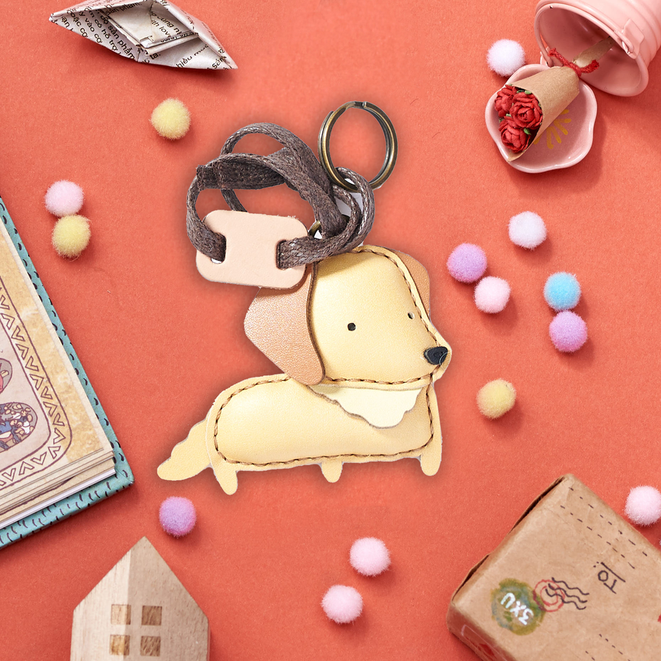 Unique Leather Charm Nude Golden Edition