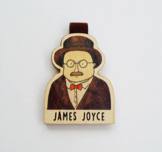 Paper Bookmark James Joyce