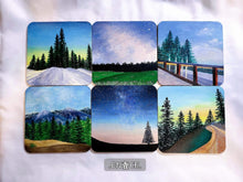 Load image into Gallery viewer, Once Resin Paint Coaster
