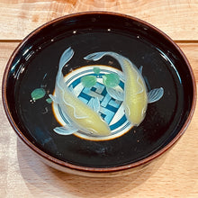 Load image into Gallery viewer, 2 3D Fish Resin in Ceramic Bowl
