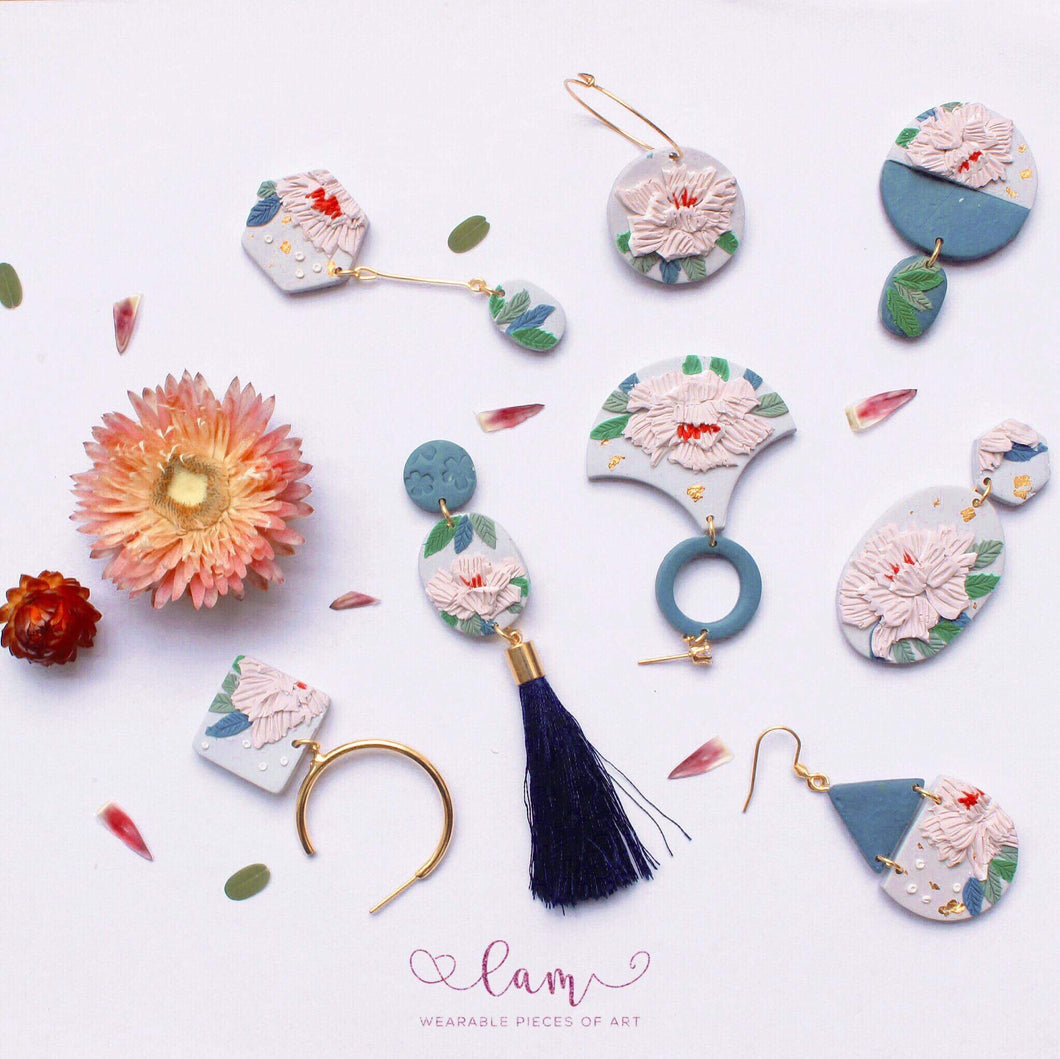 Handmade Clay Earing