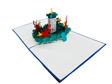Load image into Gallery viewer, Christmas Pop Up - Greeting Card
