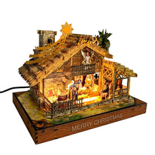 Load image into Gallery viewer, Wooden Pop Up Greeting Card
