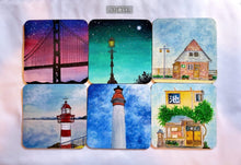 Load image into Gallery viewer, Once Resin Paint Coaster
