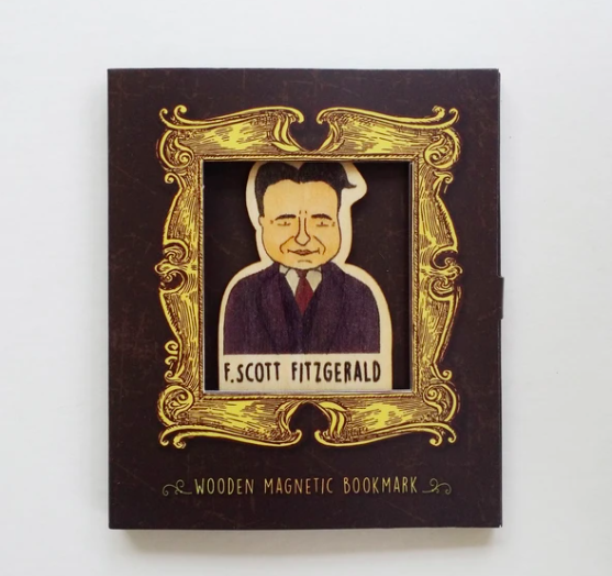 Paper Bookmark F.Scott Fitzgerald