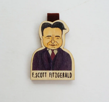 Load image into Gallery viewer, Paper Bookmark F.Scott Fitzgerald

