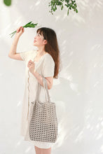 Load image into Gallery viewer, CHURI Crochet Tote Bag
