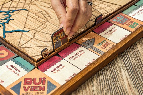 Premium Wooden Saigonopoly