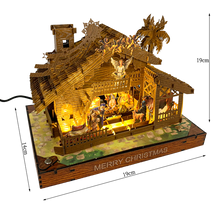 Load image into Gallery viewer, Wooden Pop Up Greeting Card
