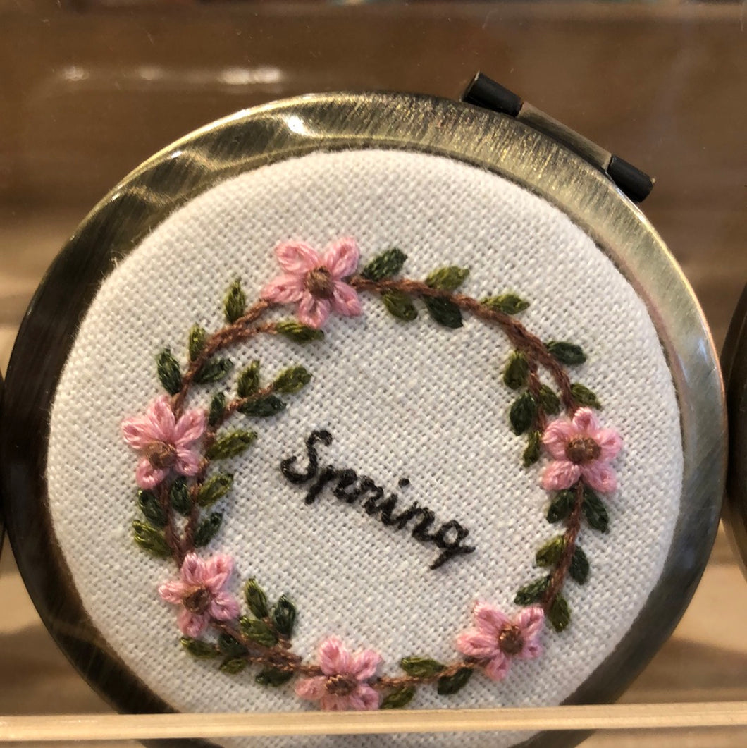 Handcrafted Embroidery Mirrors