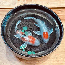 Load image into Gallery viewer, 2 3D Fish Resin in Ceramic Bowl
