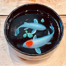 Load image into Gallery viewer, 2 3D Fish Resin in Ceramic Bowl

