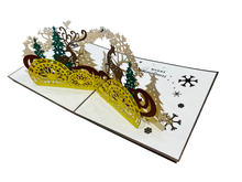 Load image into Gallery viewer, Christmas Pop Up - Greeting Card
