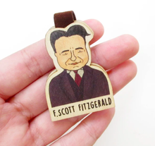 Load image into Gallery viewer, Paper Bookmark F.Scott Fitzgerald
