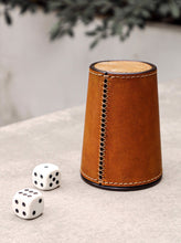 Load image into Gallery viewer, Dice Shaker (Brown) - Premium
