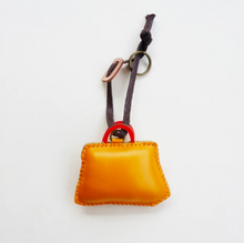 Load image into Gallery viewer, Unique Leather Orange Charm Bag Edition
