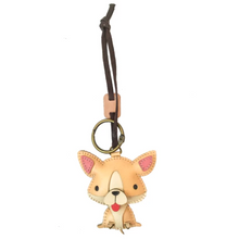 Load image into Gallery viewer, Unique Leather Charm Nude Chihuahua Edition
