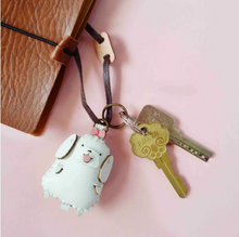 Load image into Gallery viewer, Unique Leather Charm White Bichon Edition
