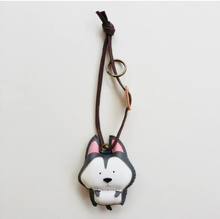 Load image into Gallery viewer, Unique Leather Charm White Husky Edition
