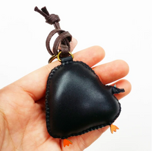 Load image into Gallery viewer, Unique Leather Charm Black Penguin Edition
