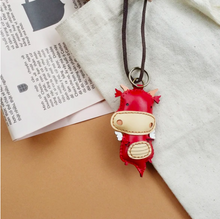 Load image into Gallery viewer, Unique Leather Charm Red Dragon Edition
