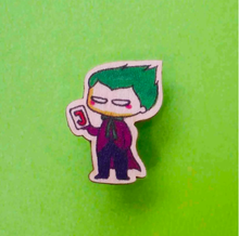 Load image into Gallery viewer, Joker Wooden Pin
