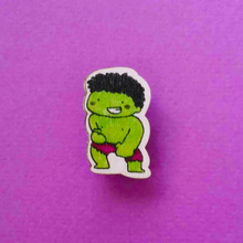 Load image into Gallery viewer, Hulk Wooden Pin
